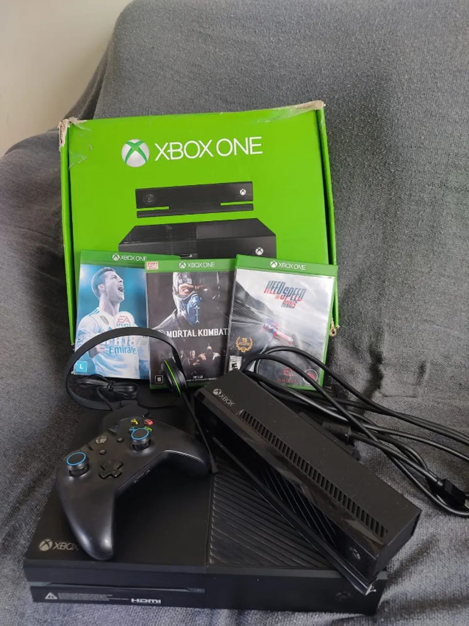 Console Xbox One Kinect Headset Xbox One Controle Kinect Headset