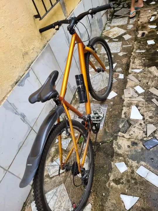 Bike de alumínio aro 26 - Foto 2