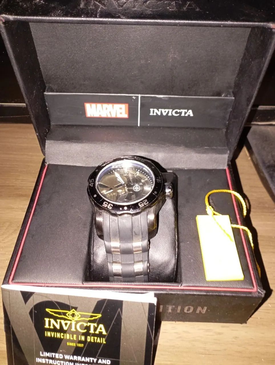Relógio Invicta Marvel - Edição Limitada