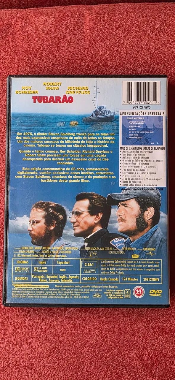 Tubarão - DVD - Foto 3