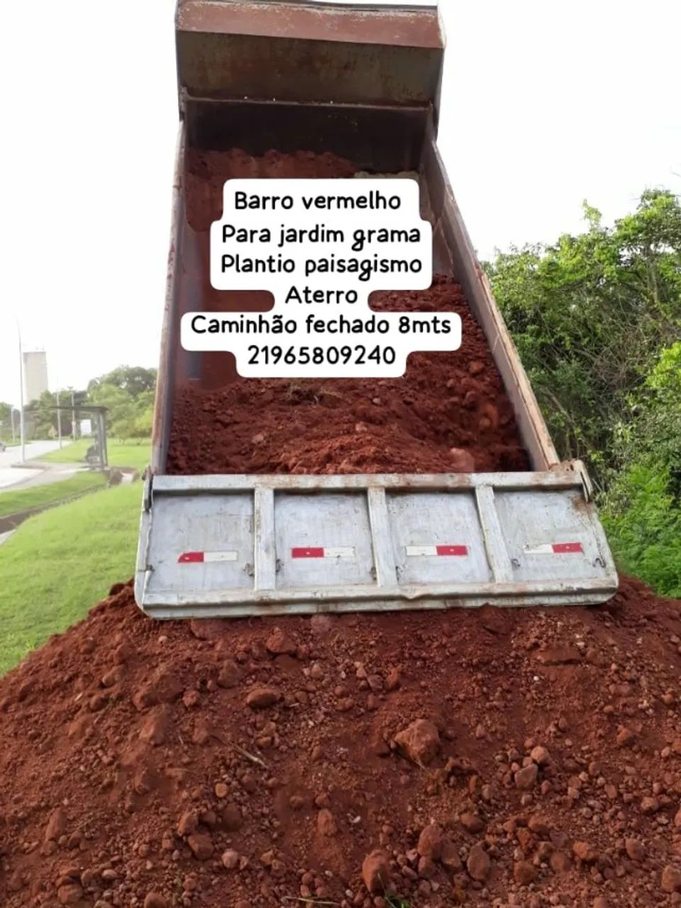 ATERRO PRA PLANTAÇÃO E PAISAGEM - PAGAMENTO NA ENTREGA