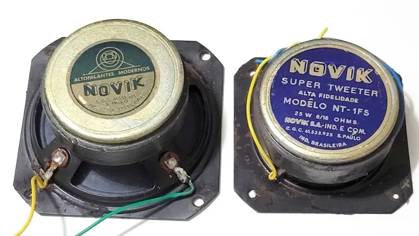 Caixa Acústica Polyvox 3 vias 12 polegadas, kit de peças de reposição. - Foto 5