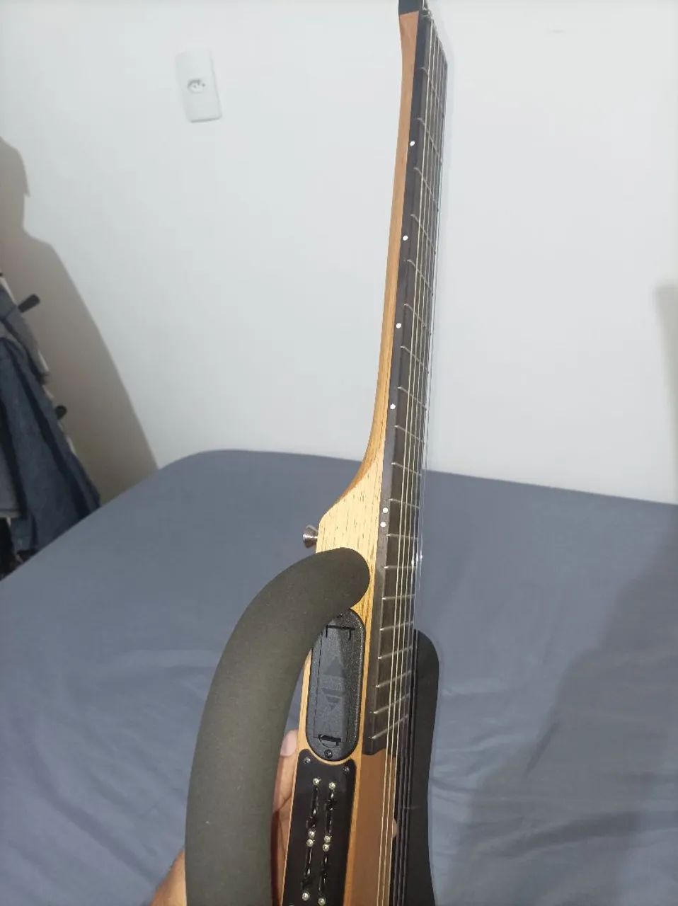 Violão nylon vazado low guitars - Foto 5
