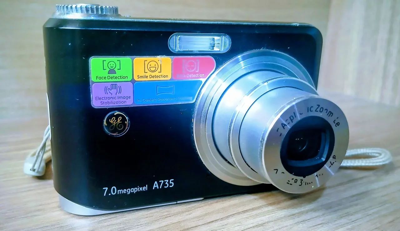 Câmera Digital GE A735  7MP Excelente Estado.