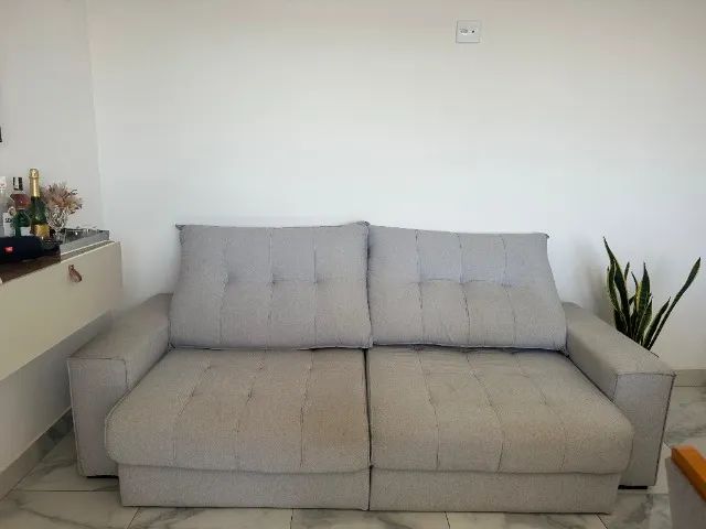 Sofá Retrátil e Reclinável 2,50 - Foto 2