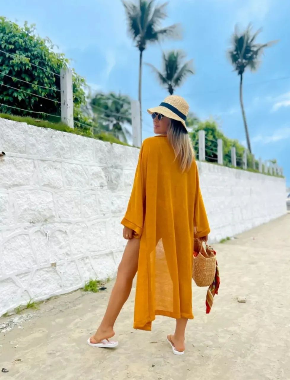 Kimono longo Praia  - Foto 5