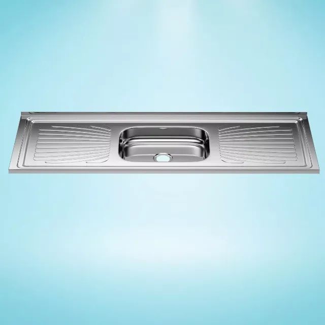 PIA DE AÇO INOX COM CUBA INOX 1,20 por apenas R$ 159,99 - Foto 2