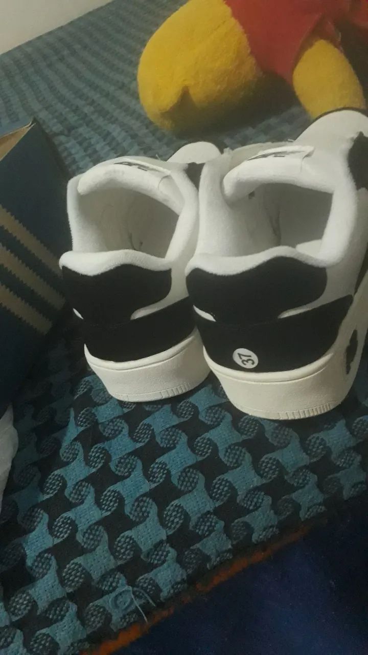 Tênis New Balance Branco e Preto - Foto 2