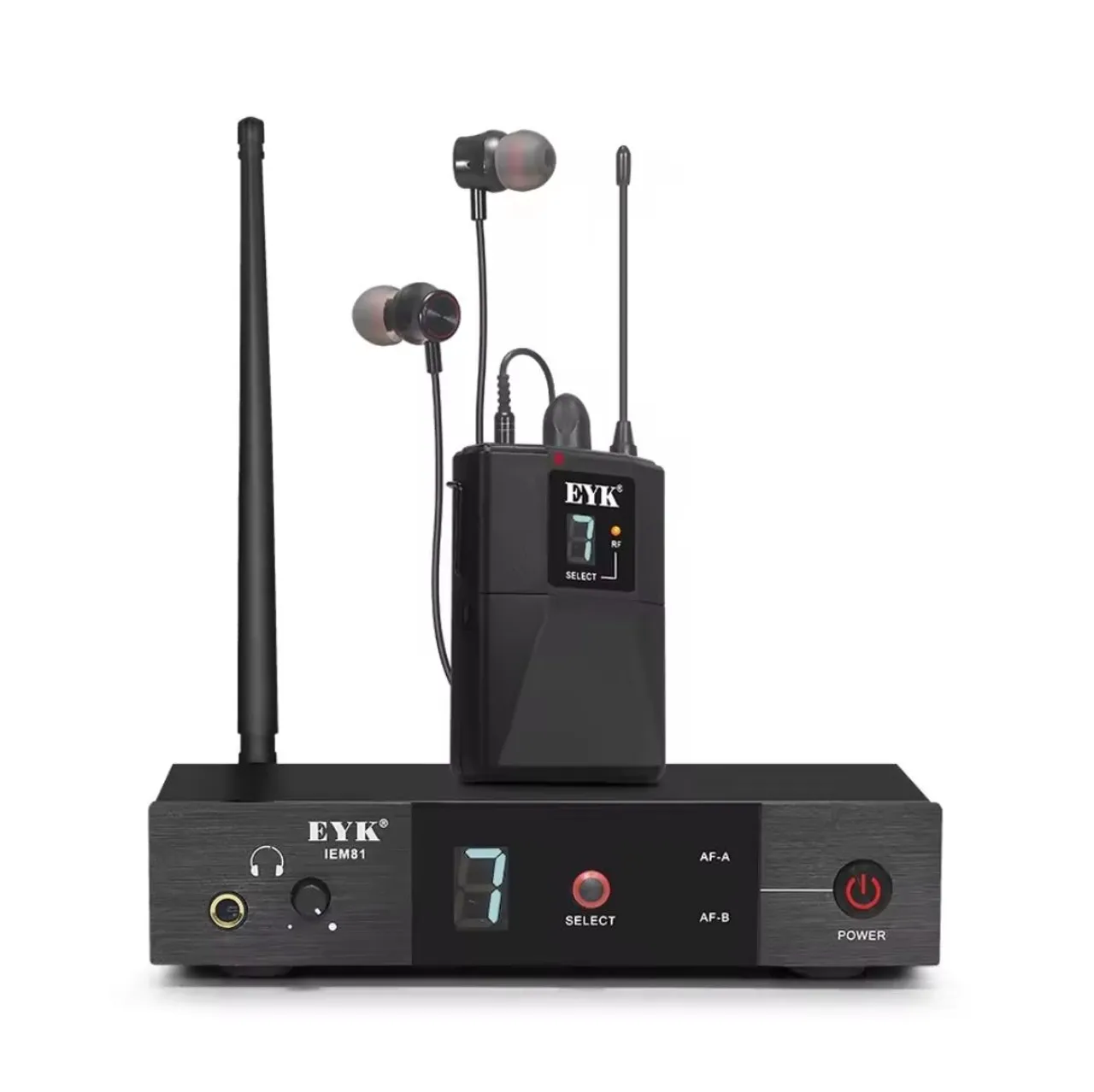 Sistema De Monitor Sem Fio EYK IEM81 - Novo!