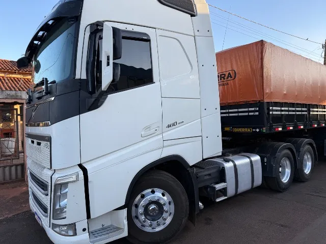 TEMPORARIAMENTE RESERVADA Volvo FH 460 ANO 2019 MODELO 2020 + Carreta Guerra 4 eixos 2024