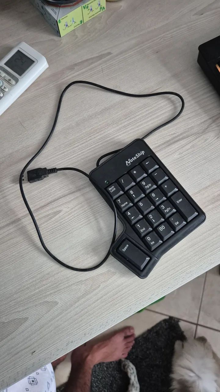 Teclado numérico USB A