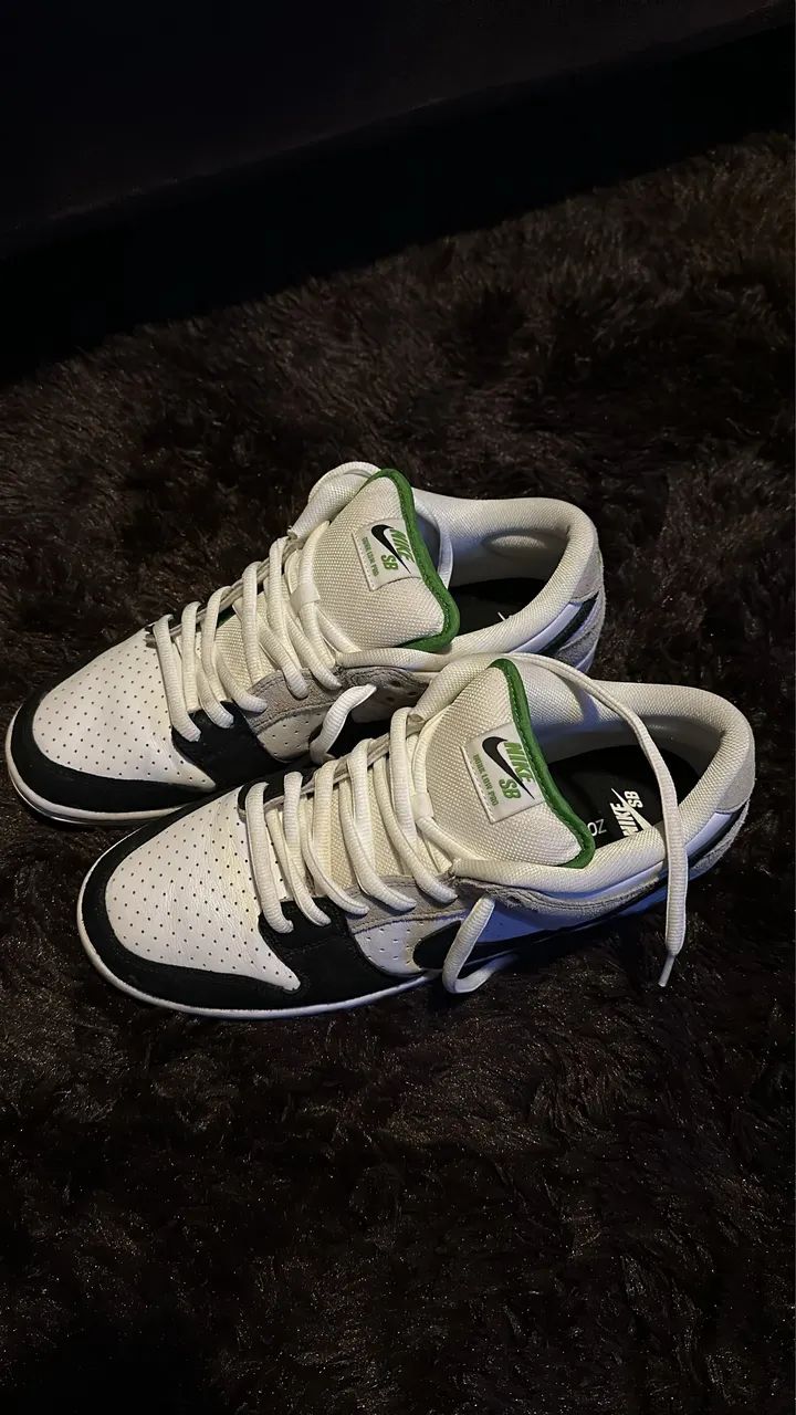 Nike Dunk Low SB Chlorophyll - Foto 5