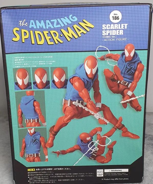 Scarlet Spider - The Amazing Spider-Man CT toys novo - Foto 2
