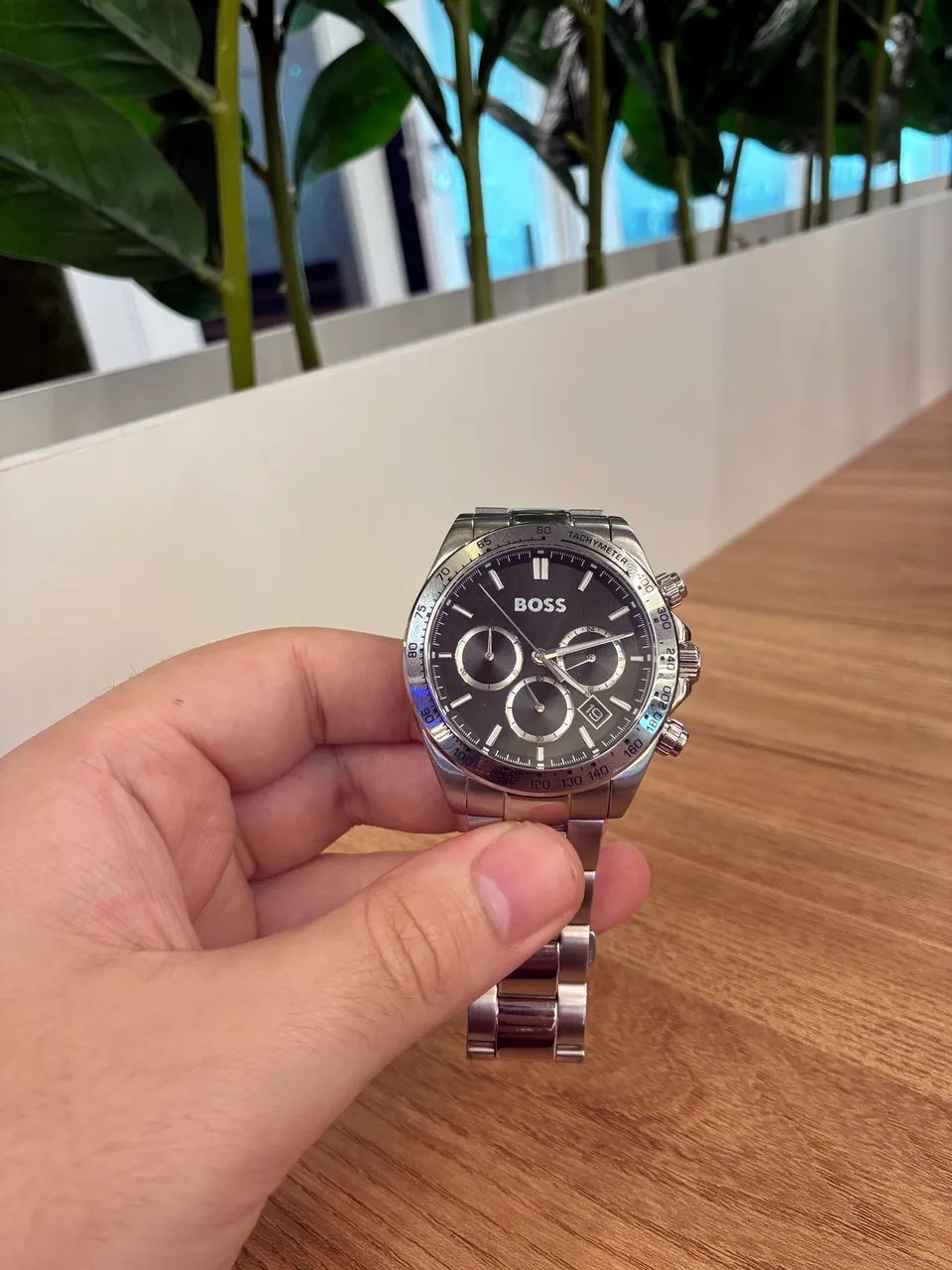 Relógio Hugo Boss - Aço Prateado - Foto 4