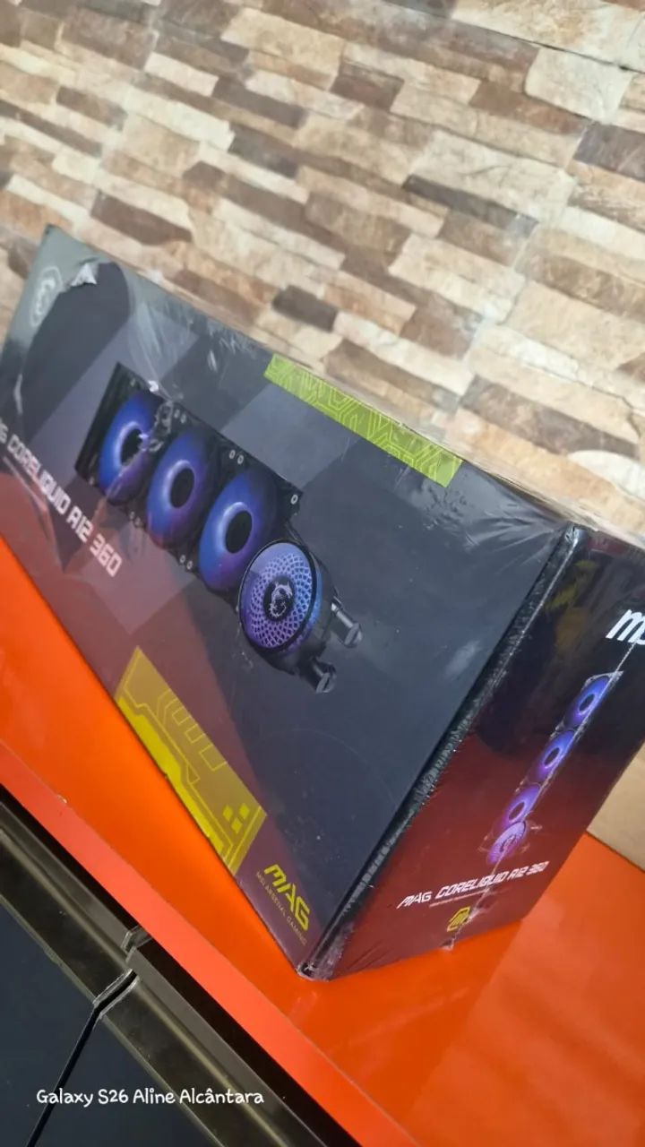 Water Cooler MSI MAG Coreliquid A12, ARGB, 360mm, Intel e AMD, Preto - Foto 3