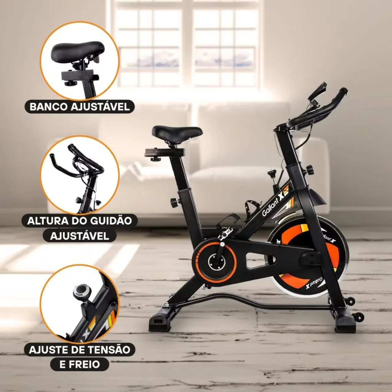 Bicicleta ergométrica spinning - Foto 2