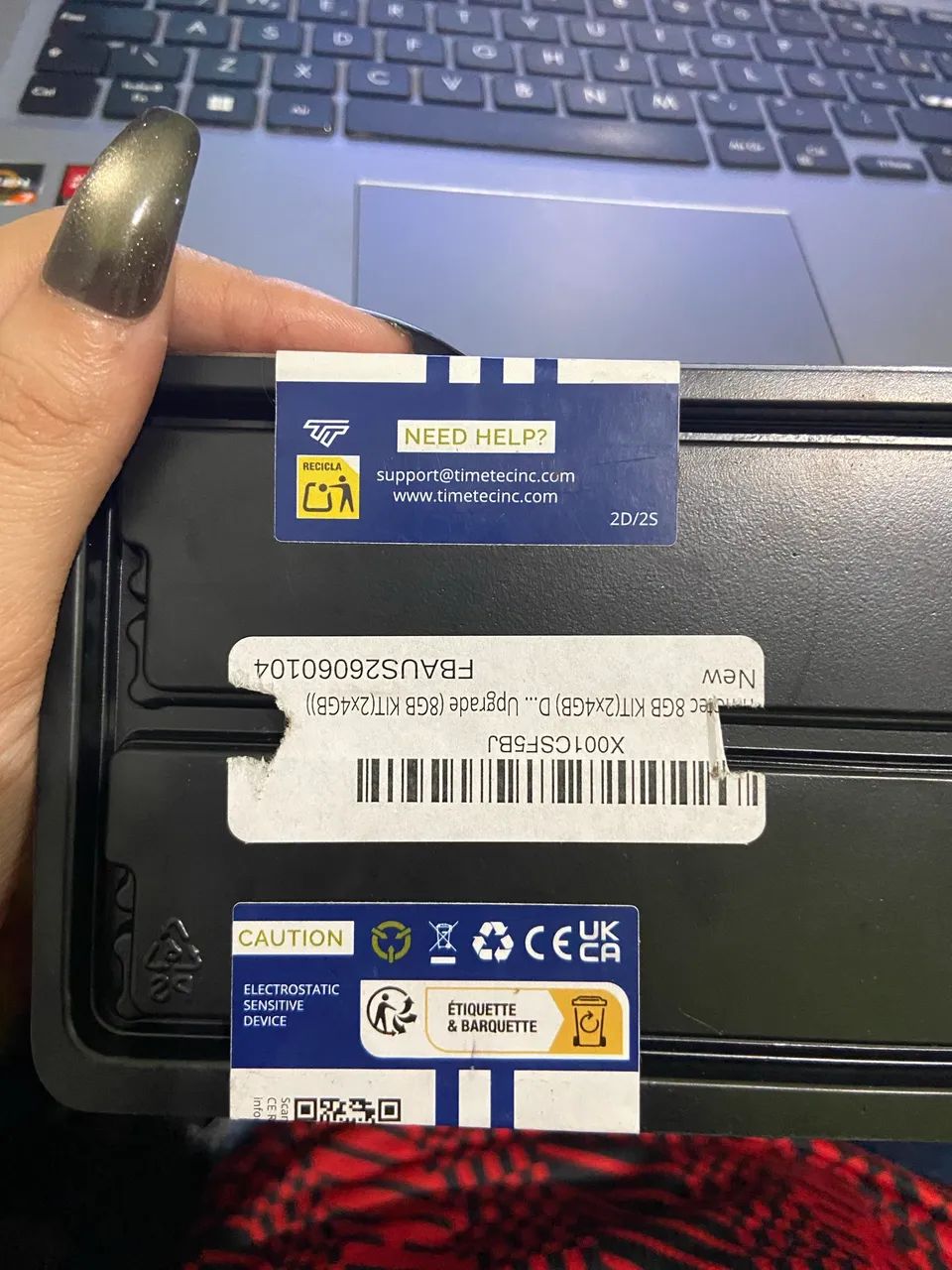 Duas memórias ram 4gb - Foto 3