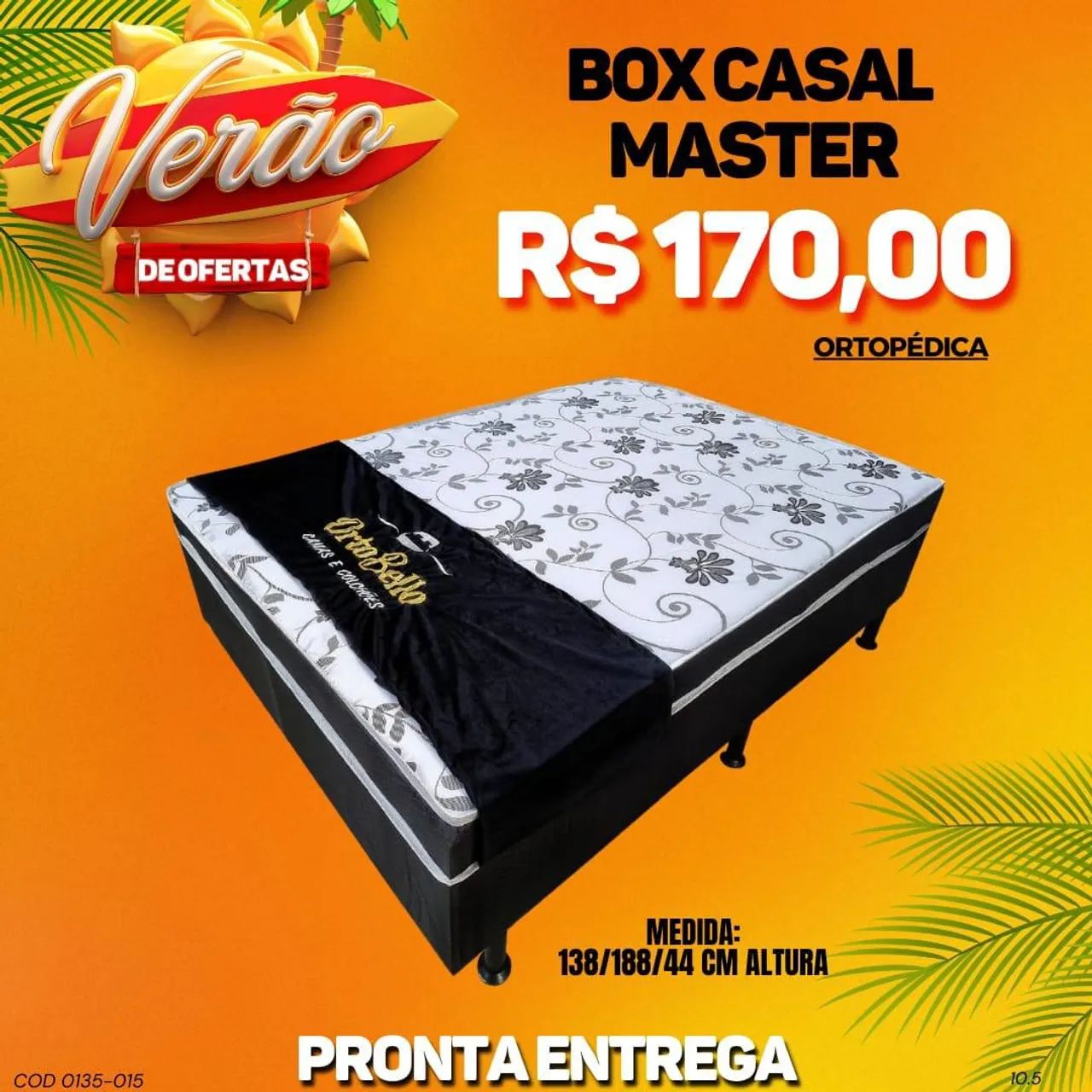 CAMA BOX CASAL D20 - DIRETO DE FÁBRICA 