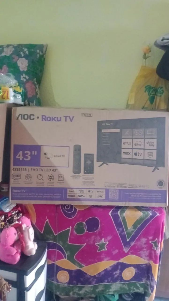 Tv smartv AOC Roku  - Foto 4