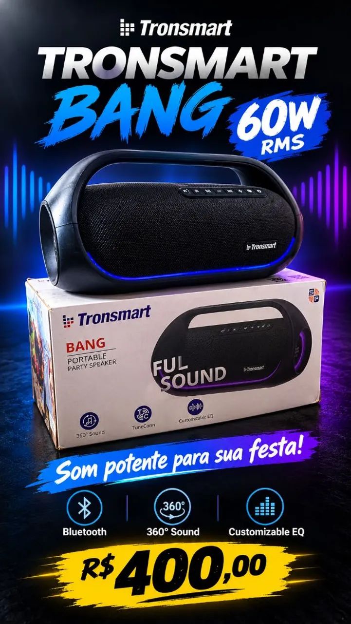 Tronsmart Bang 60W RMS 