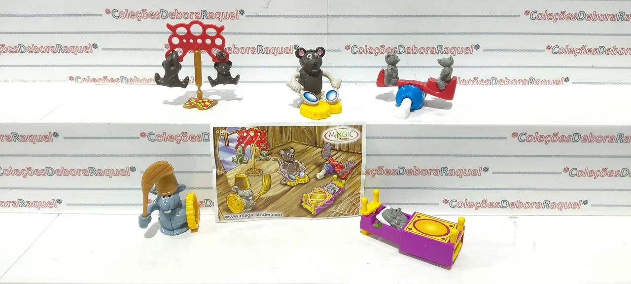 Kinder ovo coleção Ratos em Ação  - Foto 2