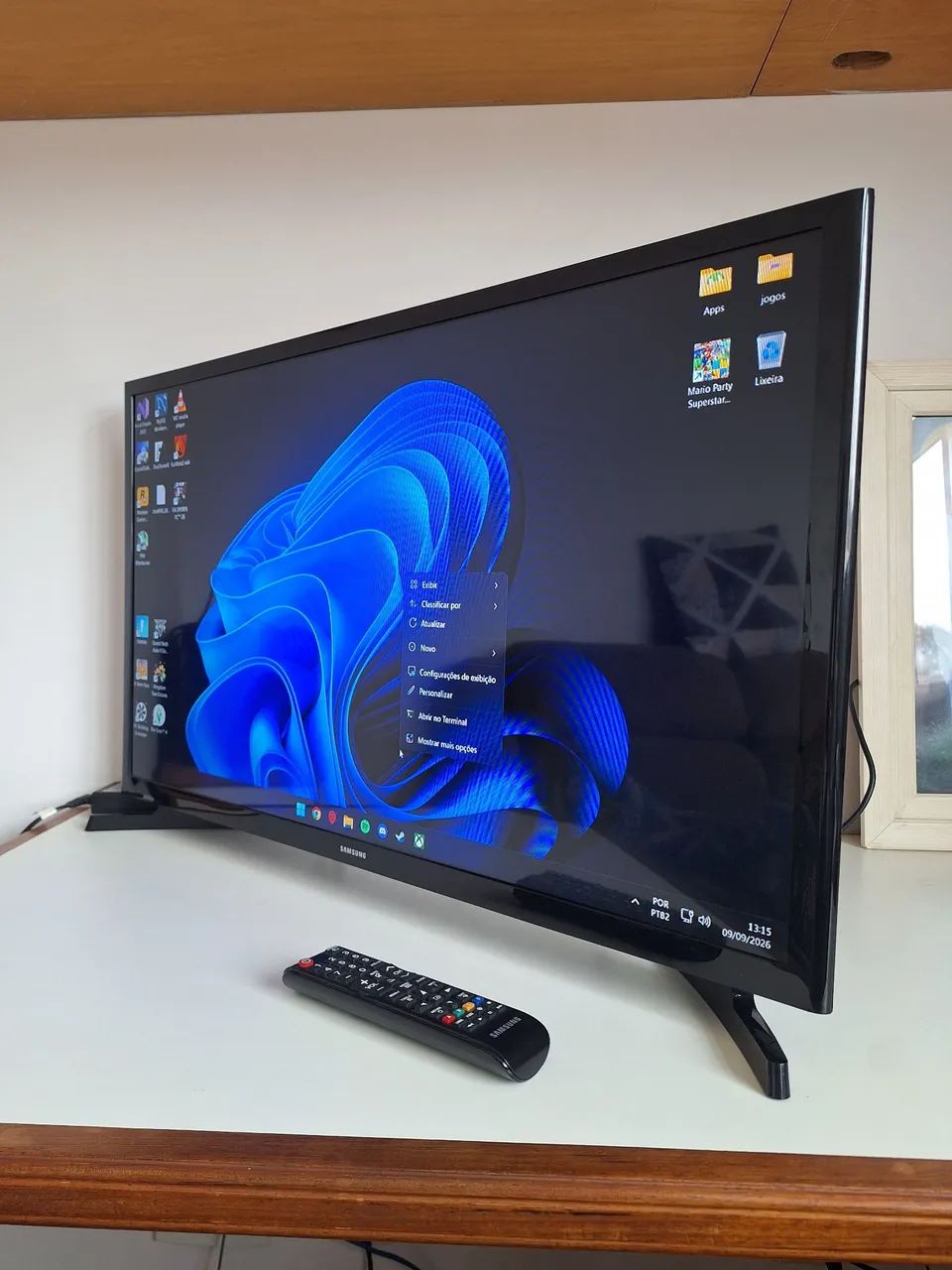 TELEVISÃO SAMSUNG 32 POLEGADAS FULL HD - Foto 2