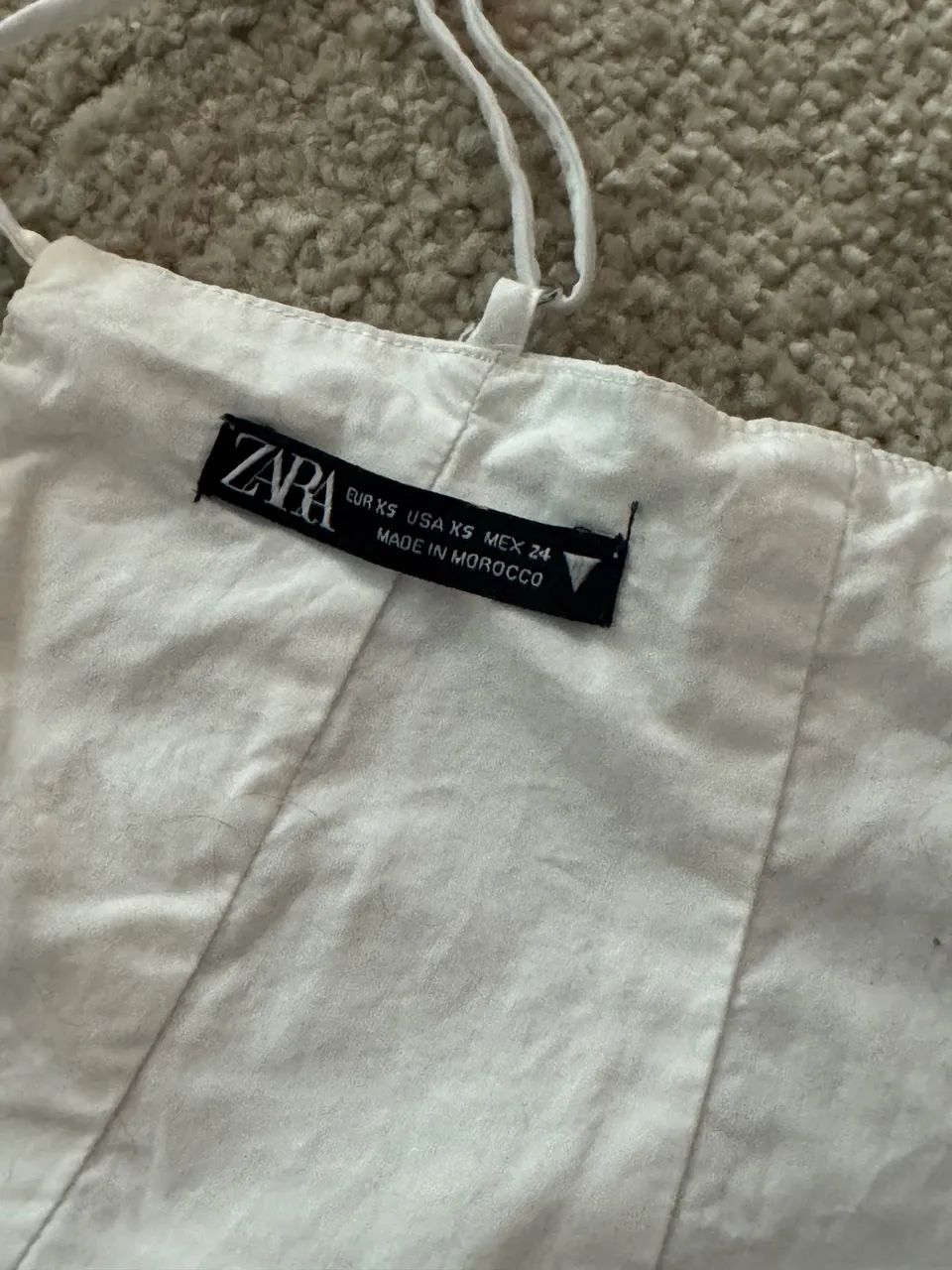 blusa zara branca PP - Foto 2