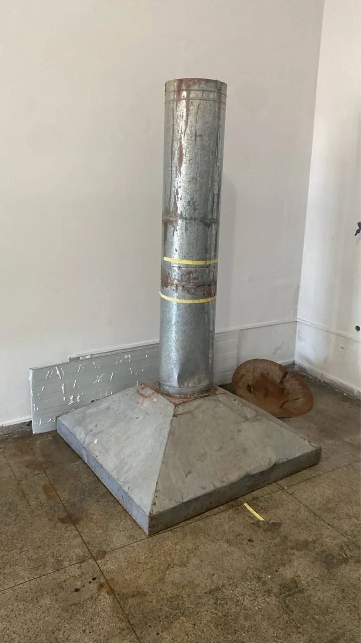 Coifa industrial pronta pra instalação