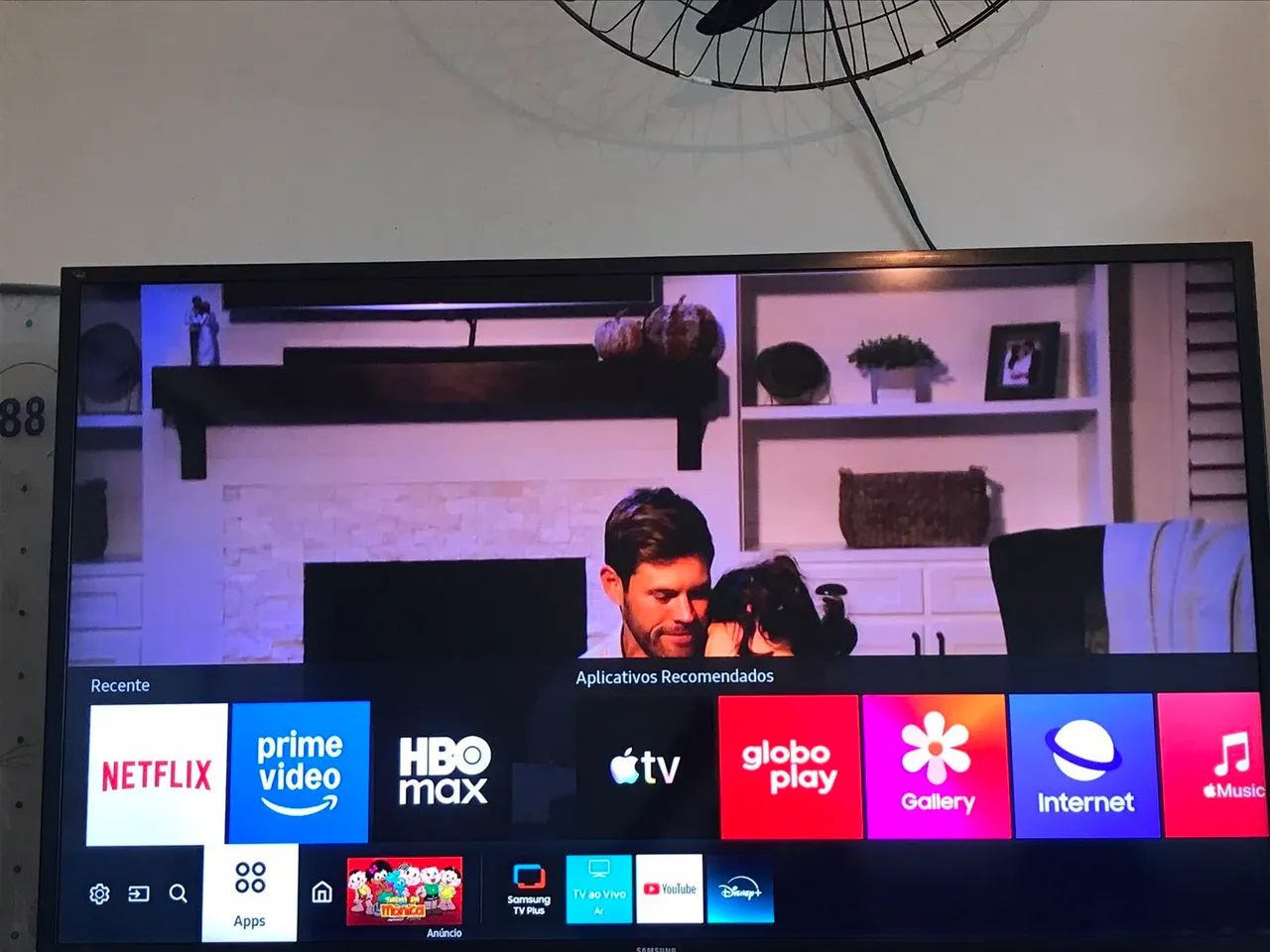 TV SMART SAMSUNG 40 POLEGADAS FUNCIONANDO PERFEITAMENTE CONSERVADA COMPLETA 