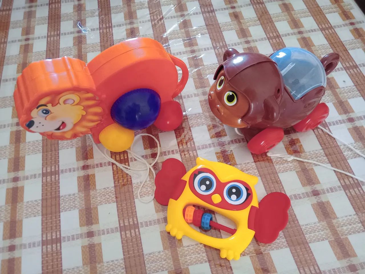 Brinquedos de empilhar e puxar  - Foto 2