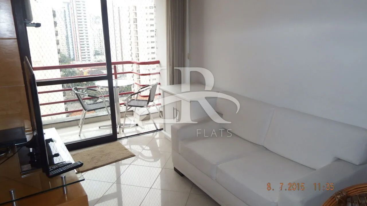 LR Flats Apartamento e Studio - Flat mobiliado de 35m² para alugar em Moema, confira! - Foto 2