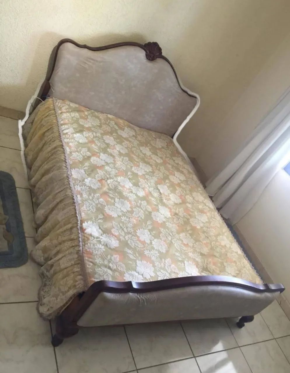 Cama casal antiga - Foto 2