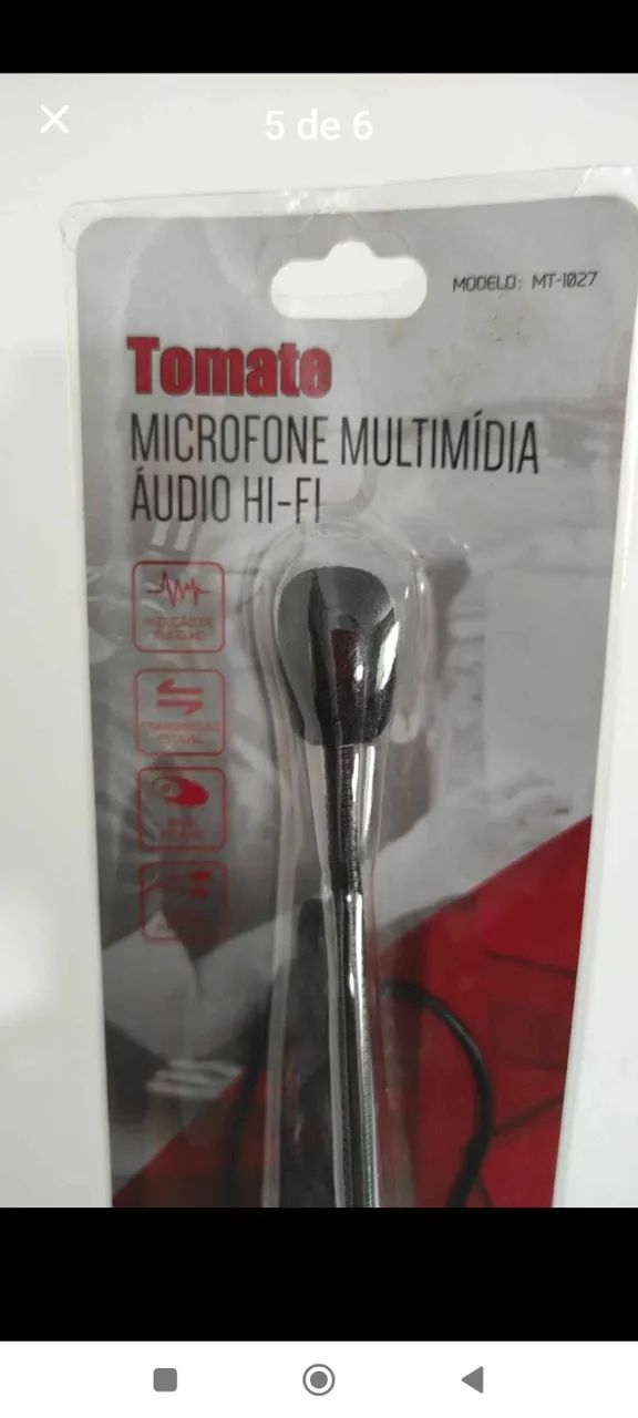 Microfone condensador novo sem uso - Foto 5