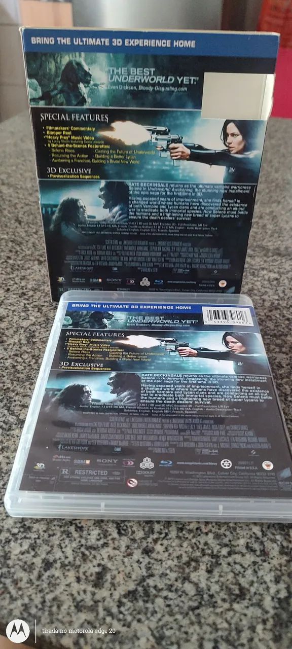 Dvd underworld awakening blu-ray 3 D - Foto 3