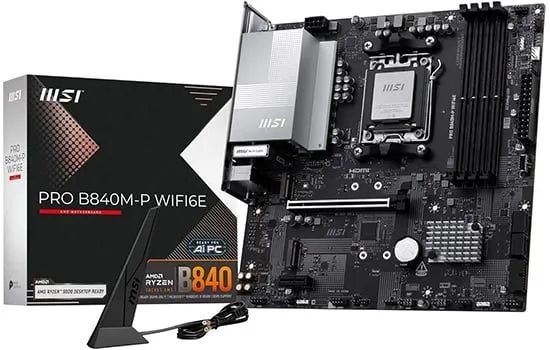 Placa mãe MSI B840M-P M-ATX Wi-fi
