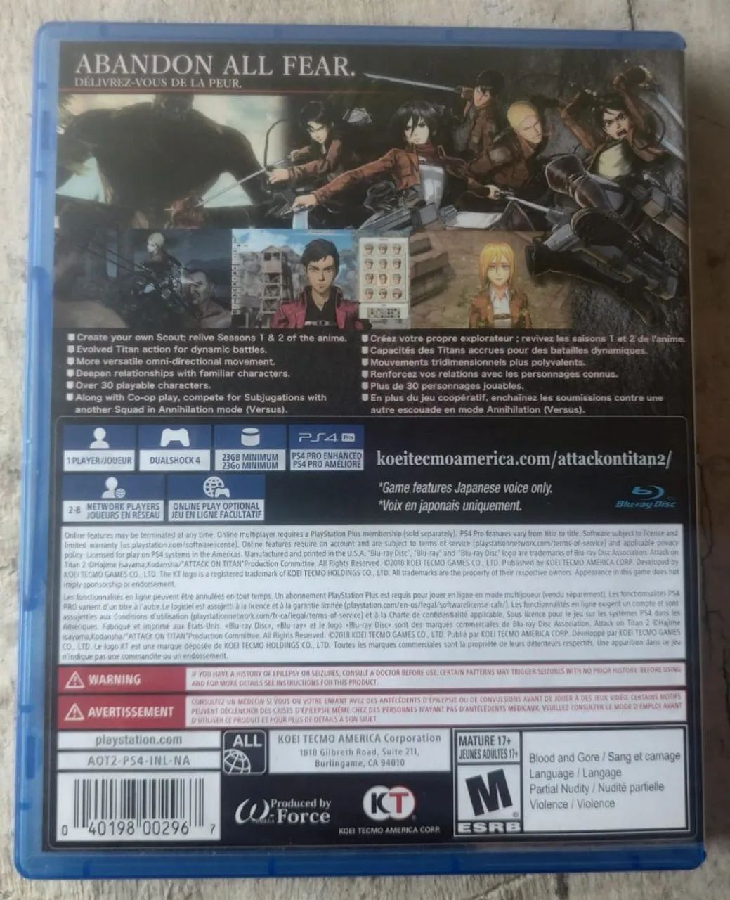Attack On Titan 2 = R$: 290 - Foto 5