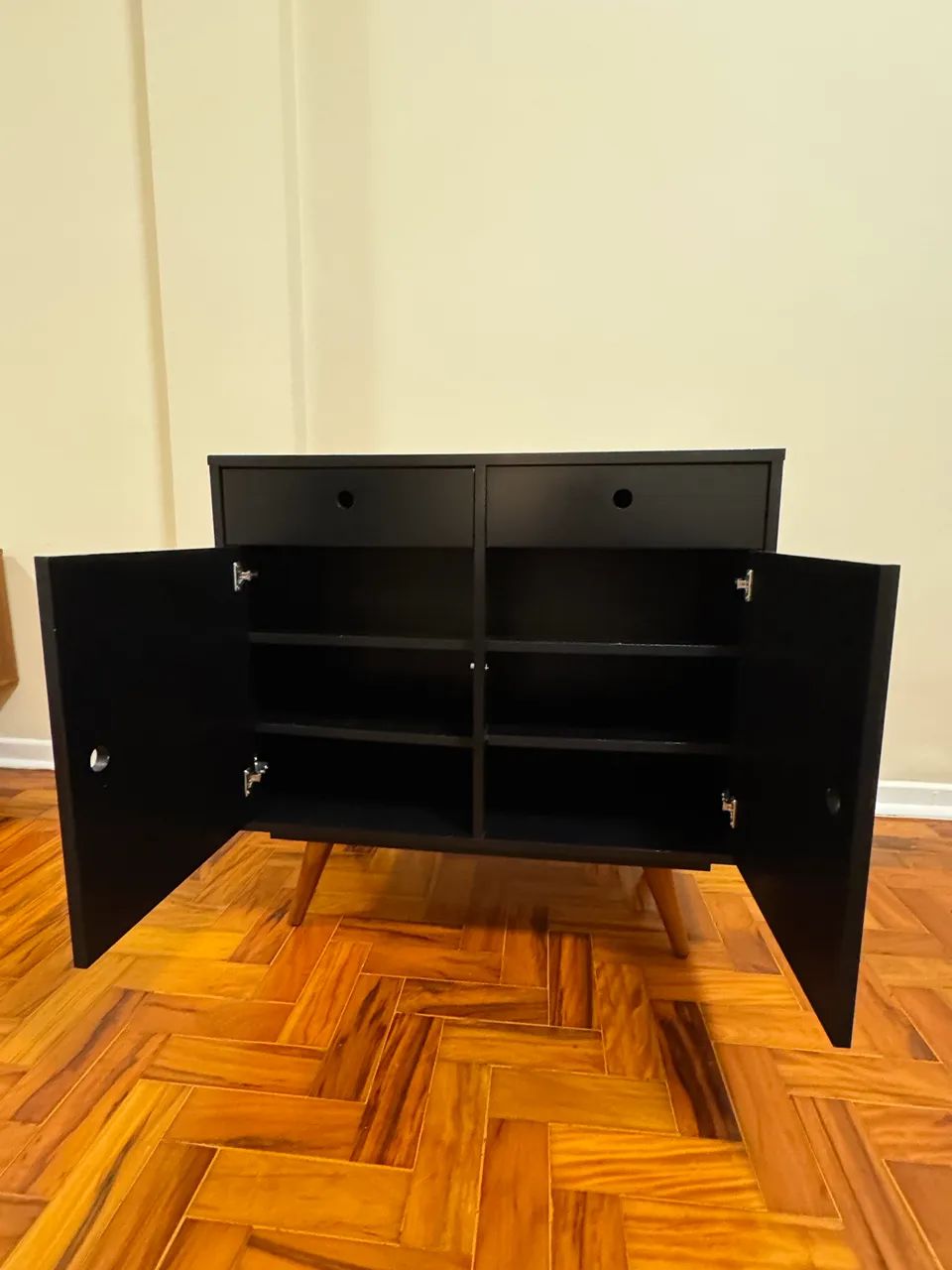 Buffet Retrô Preto 80 cm - Foto 4