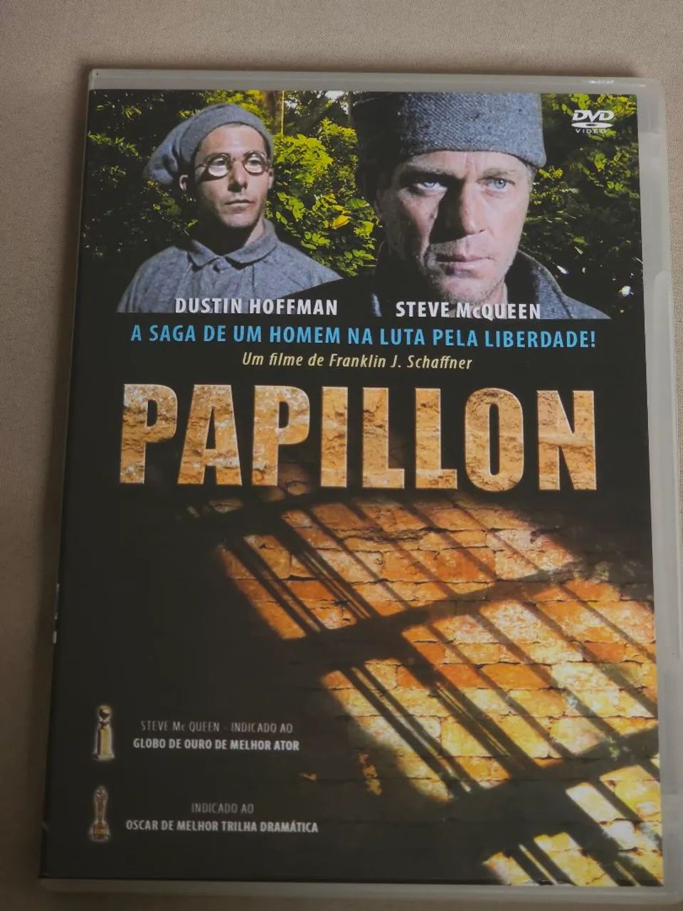 DVD - Papillon - Steve McQueen - Dustin Hoffman - Dublado