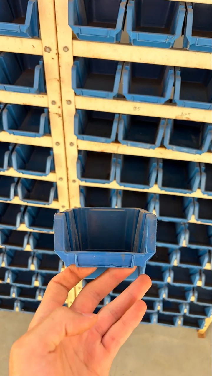 Kit Estante Organizadora Com 120 Gavetas Azul - Foto 2