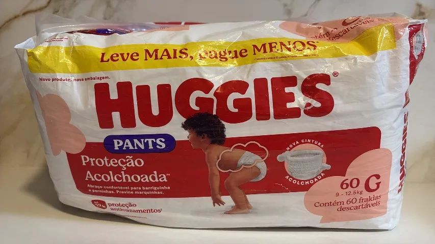 Huggies Proteção Acolchoada G