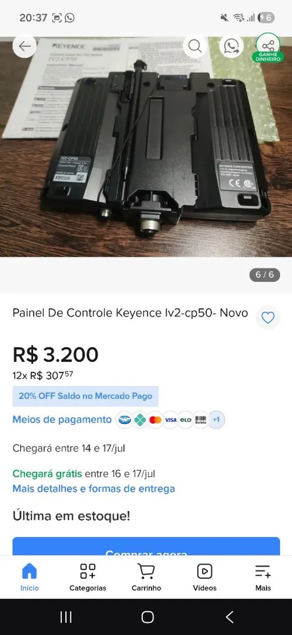 Sistema de visao completo keyence  - Foto 5