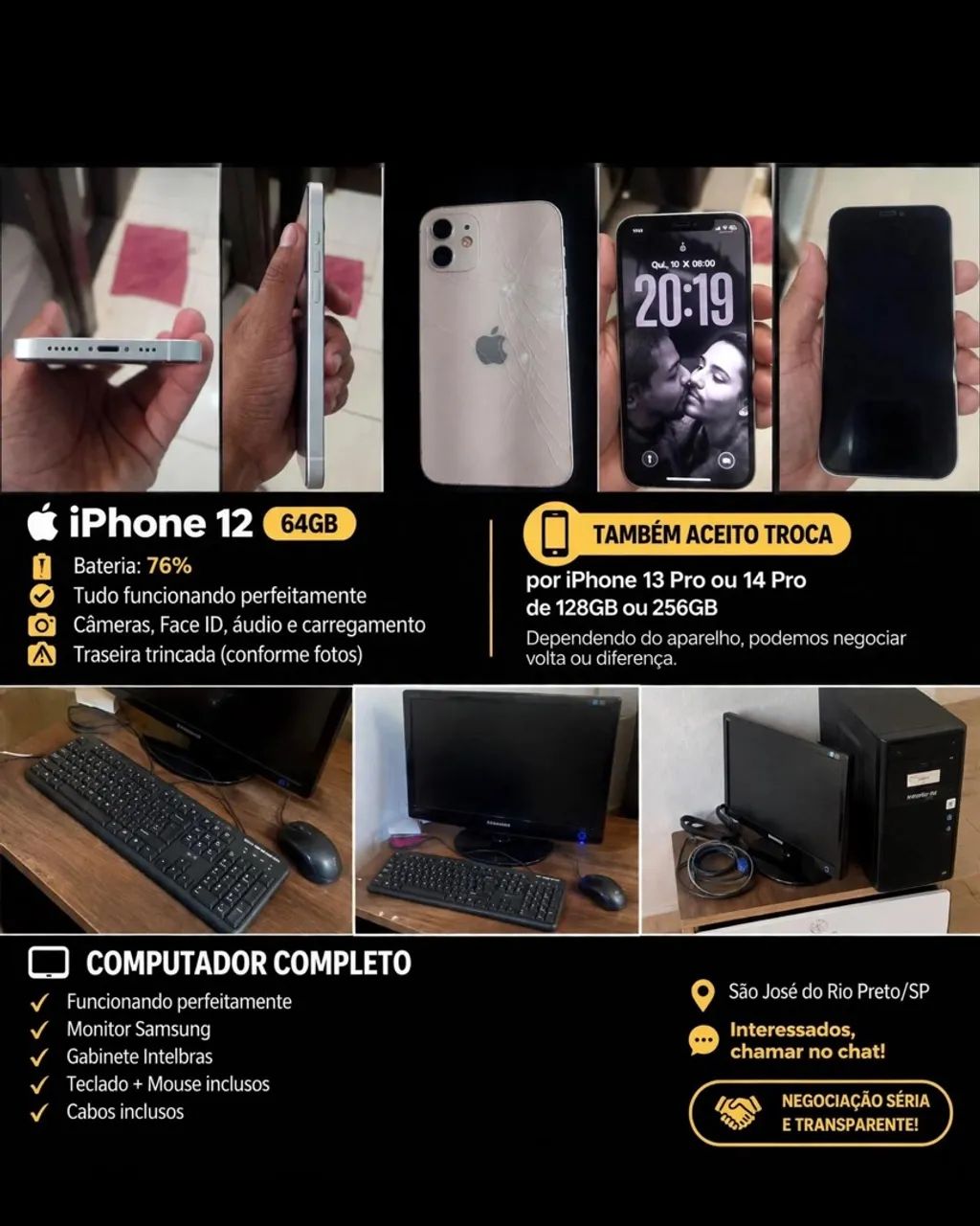 Vende-se ou troca 