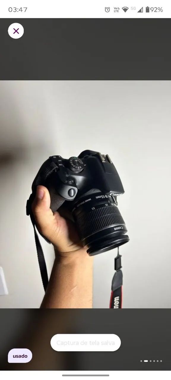 Câmera T7+, - Foto 2