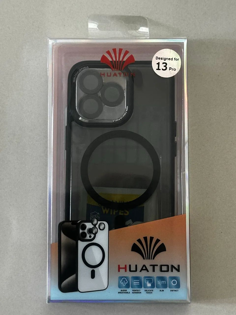Capa com lentes para iPhone 13 Pro 