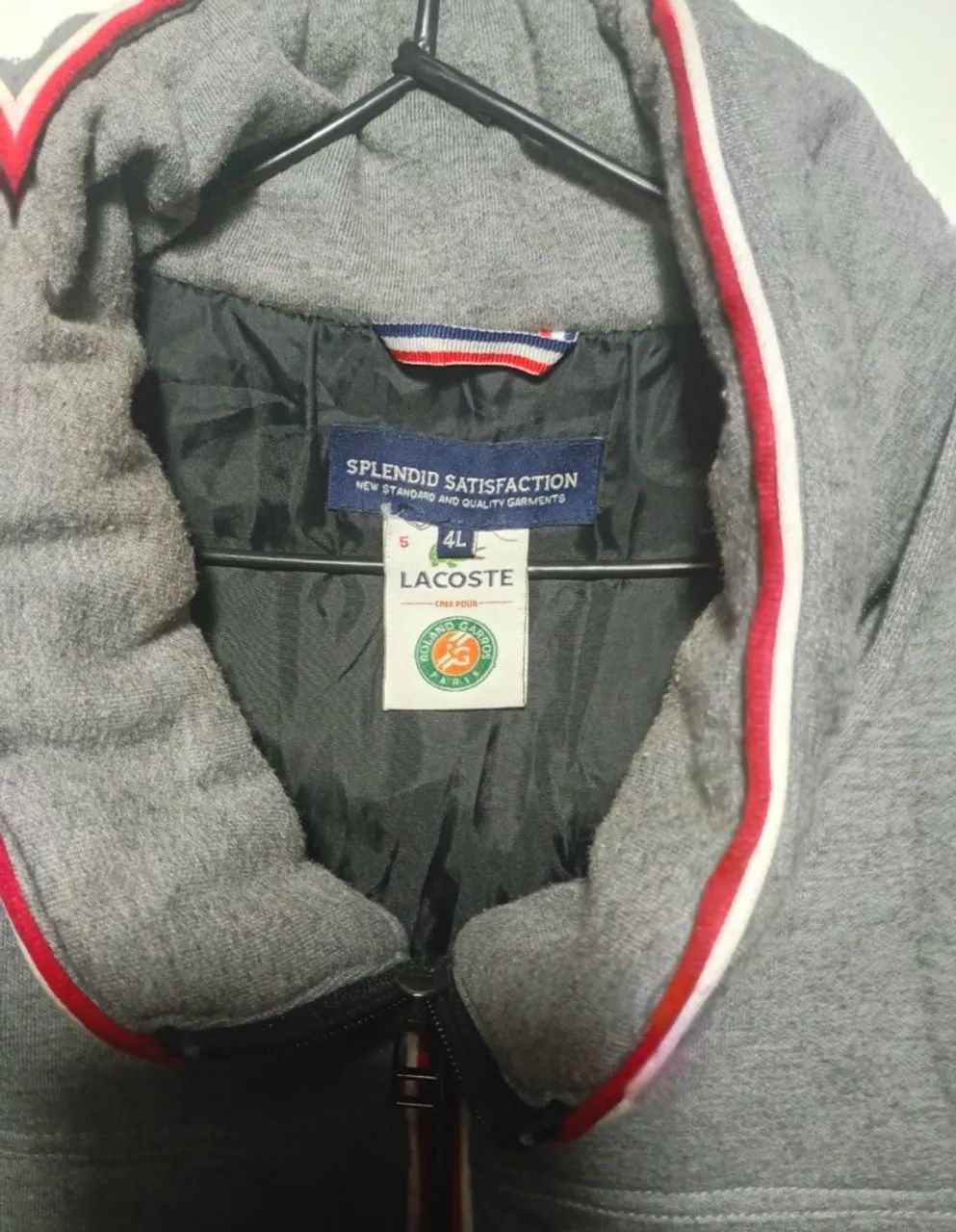 Colete moletom lacoste - Foto 4