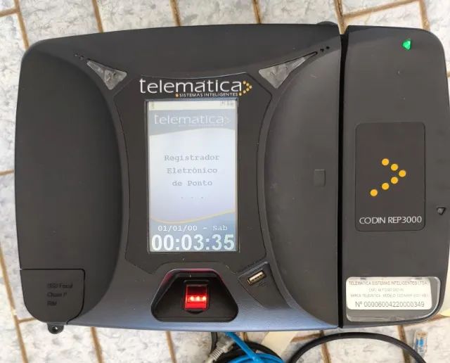 Leitor de ponto com biometria Codin Rep 3000 - Foto 2