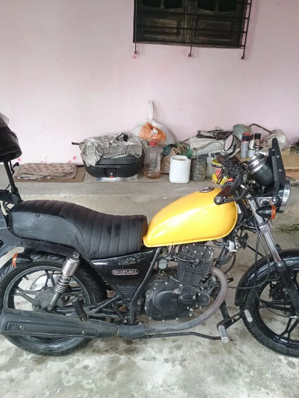 Intruder 125 bem conservada (Faço por 6.500, porém leia o início do anúncio) - Foto 4
