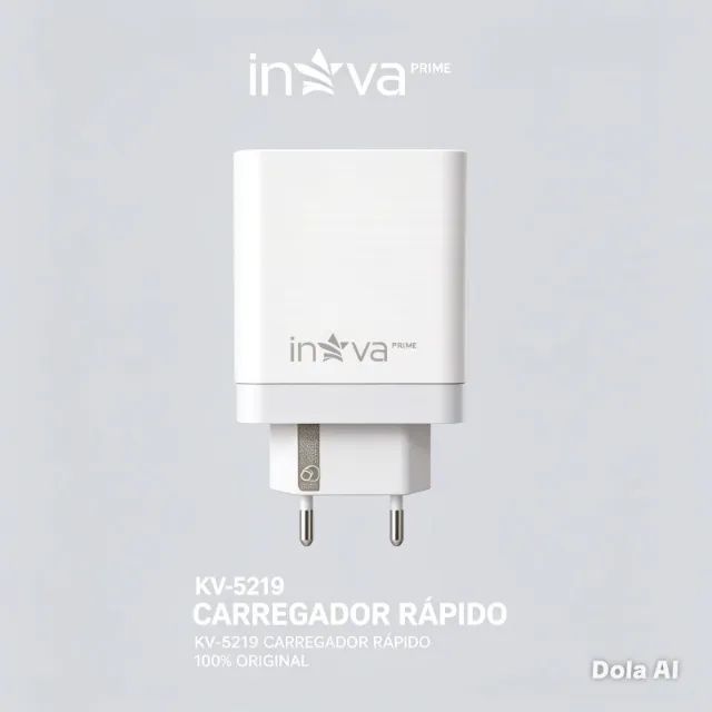 CARREGADOR R ÁPIDO KV-5219 - Foto 2