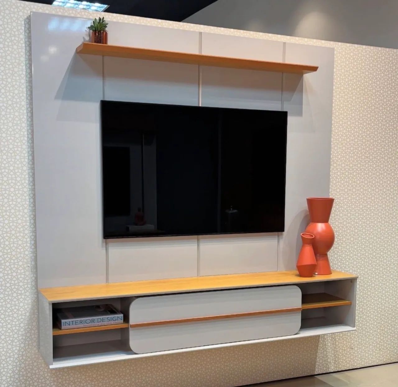 Painel Alana Dj Móveis, ideal para TVs até 70 polegadas - Foto 3