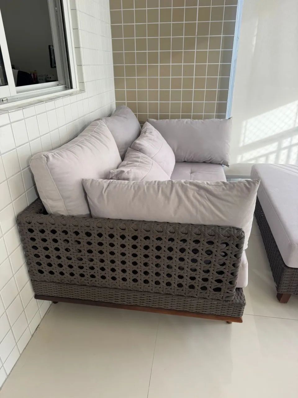 Conjunto sofá area externa - Foto 4